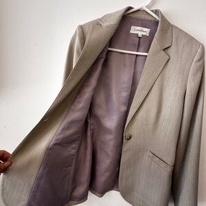 Calvin Klein Light Grey Blazer
